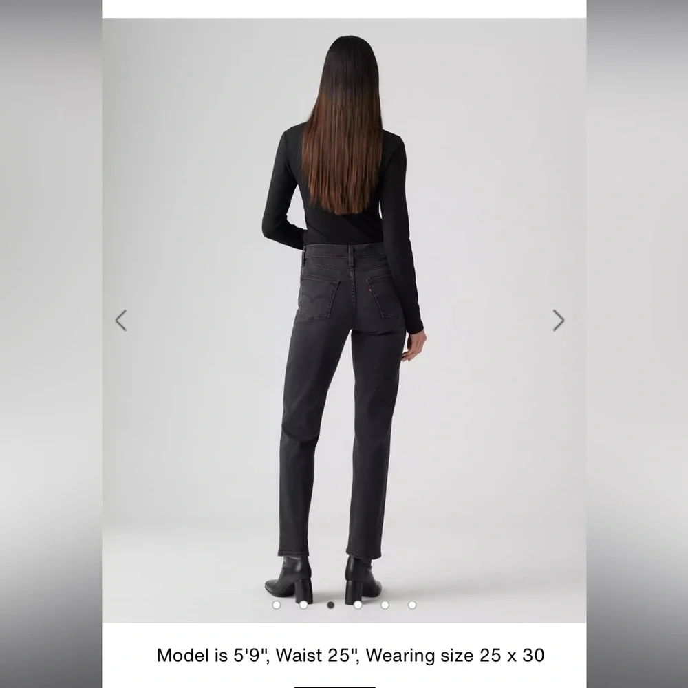 Levi’s 724 HIGH RISE SLIM STRAIGHT WOMEN'S JEANS - Picture 4 of 9